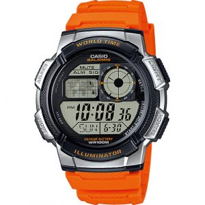 Reloj Casio Ae-1000w Mundial Wr 100mts *